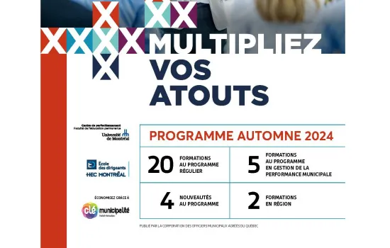 Programme de formation automne 2024